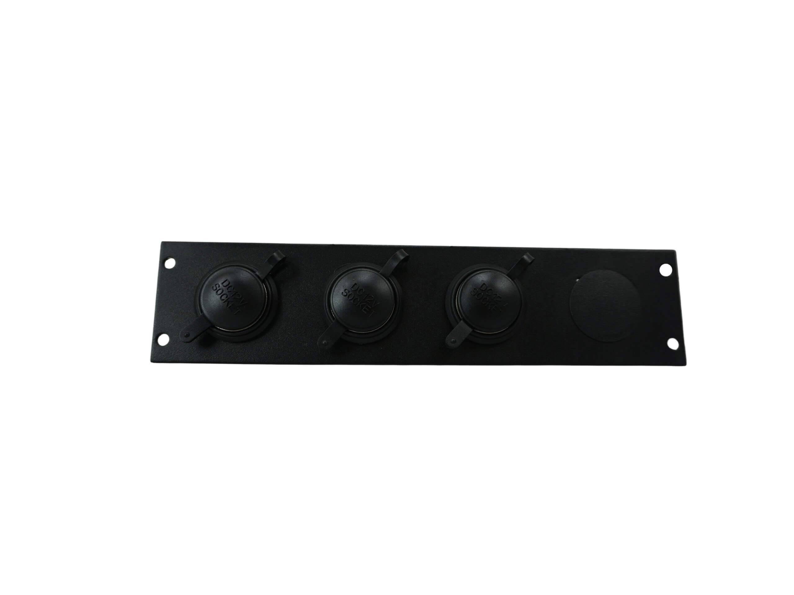 [C-LP-3] - Console Accessory Bracket Kit with 3 Lighter Plug Outlets